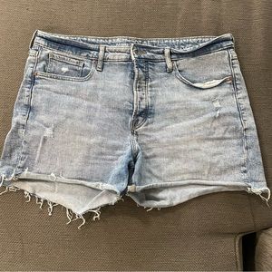 Old Navy high rise OG straight shorts size 16